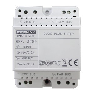FILTRO DUOX PLUS 24VDC  3289