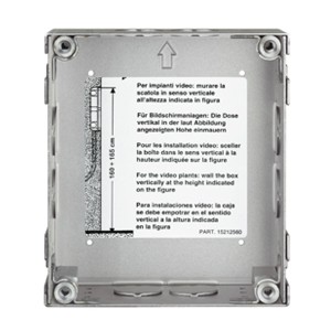 Caja empotrar antivandálico...