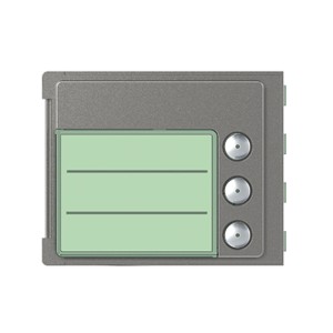 Frontal módulo pulsador 3...