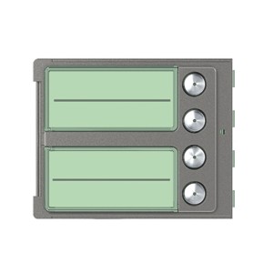 Frontal módulo pulsador 4...