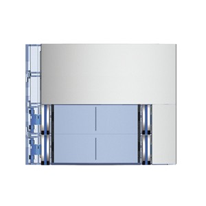 Frontal módulo pulsador 4...