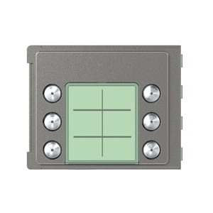 Frontal módulo pulsador 6...