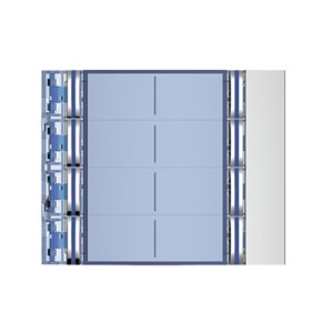 Frontal módulo pulsador 8...