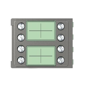 Frontal módulo pulsador 8...