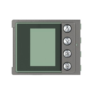 Frontal módulo display...