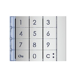 Frontal módulo teclado...