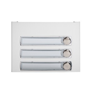 Frontal módulo 3 pulsadores...