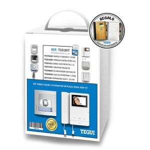 KIT VIDEO COLOR 2 H MONITOR...