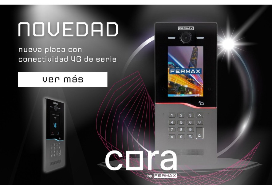 ¡Nueva placa CORA con conectividad 4G de serie!